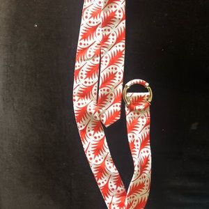 Super cute orange and white belt